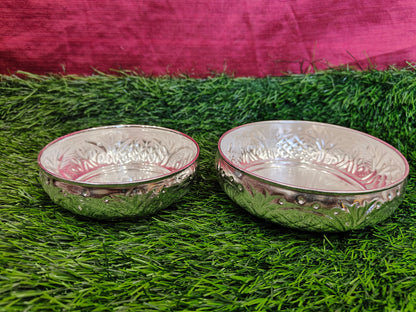 Decorative Bowls for Pooja with Round Design