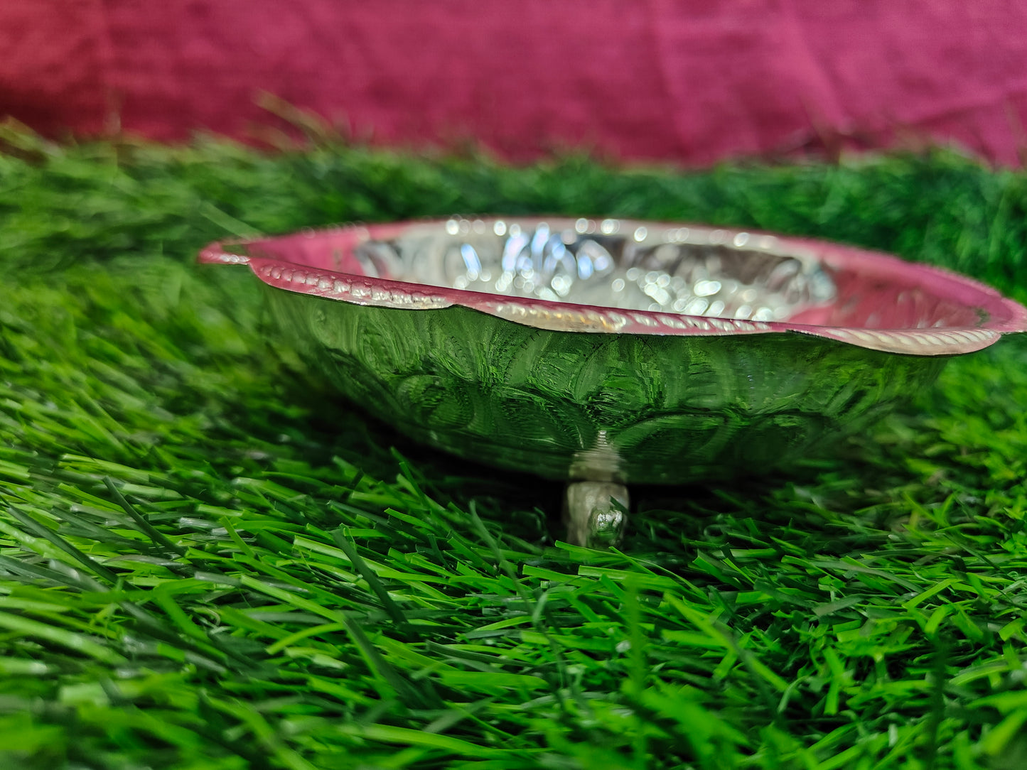 Decorative Bowl with Elephant Stand