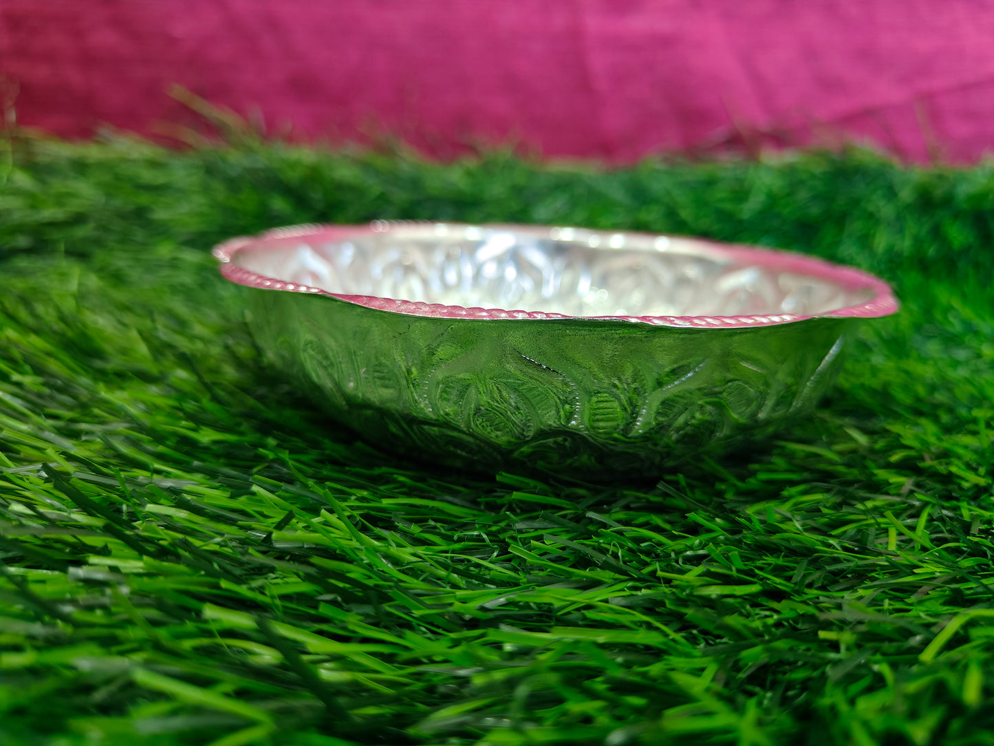 Decorative bowls for Pooja with Peacock Design