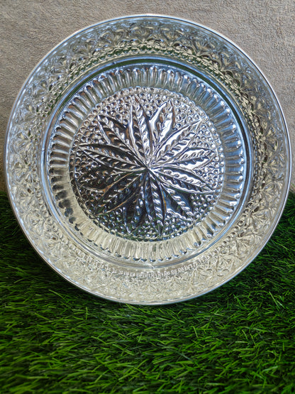 Exquisite Pooja Round Tray