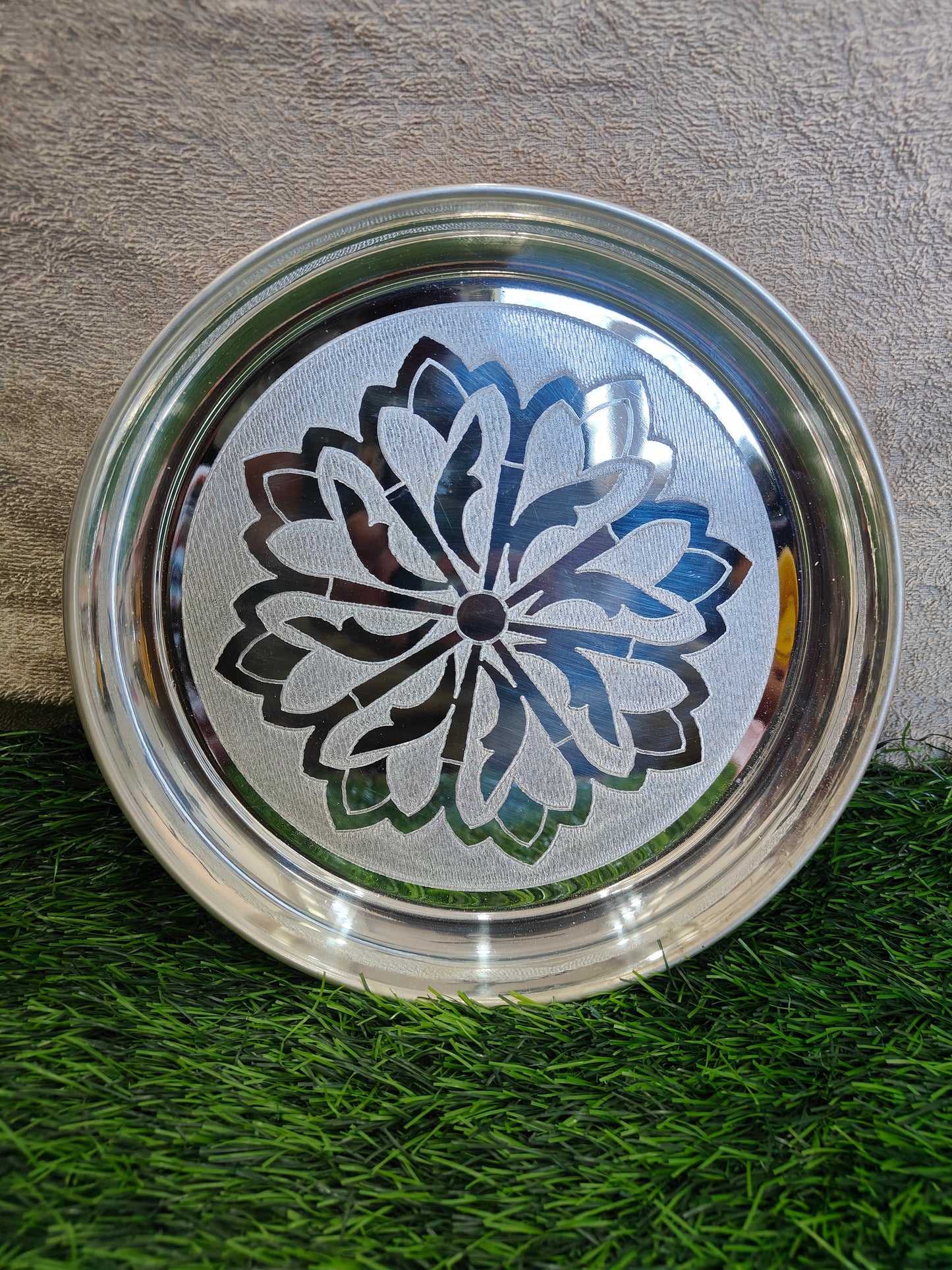 Elegant Designer Pooja Plate (Big)